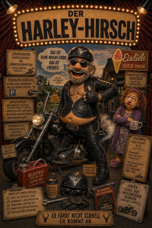 Unterart: Der Harley-Hirsch