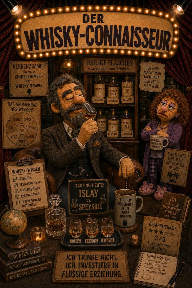 Unterart: Der Whisky-Connaisseur