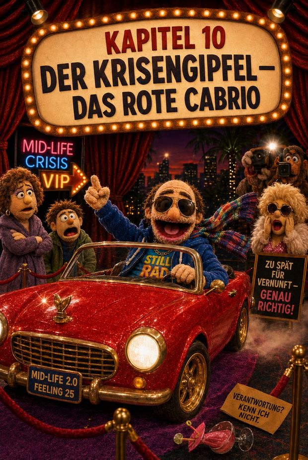 Kapitel 10: Der Krisengipfel – das rote Cabrio